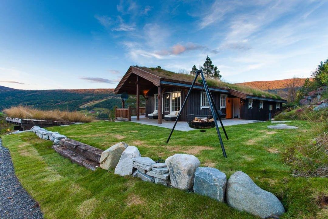 Luxury Cabin In The Mountains With All Facileties Sonstebo Bagian luar foto