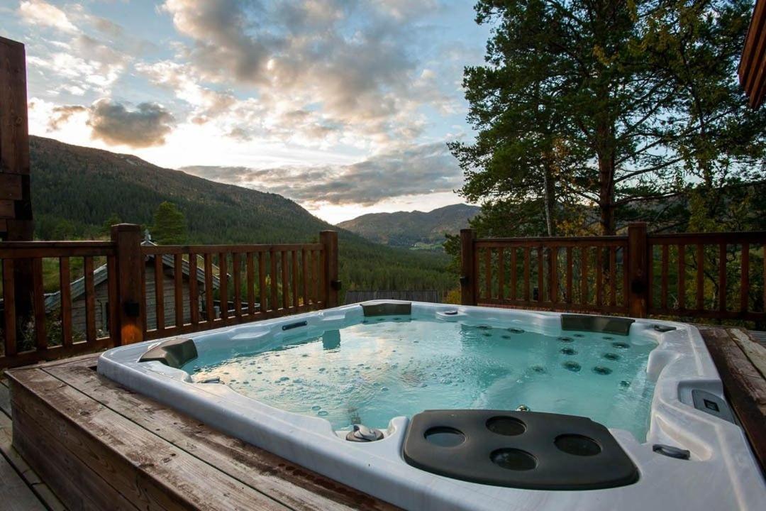 Luxury Cabin In The Mountains With All Facileties Sonstebo Bagian luar foto